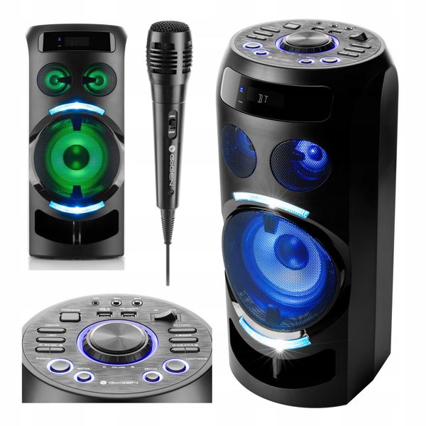 Głośnik Bluetooth TWS USB Mikrofon Karaoke GoGEN zdjęcie 1