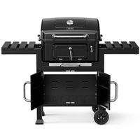 Gril ogrodowy węglowy KOLER EMBER CH2 termometr szafka półki żeliwny ruszt