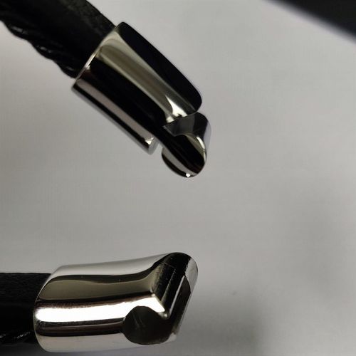 Bransoletka męska skórzana potrójna MAGNETYCZNE ZAPIĘCIE JAKOŚĆ VERSATILE na Arena.pl