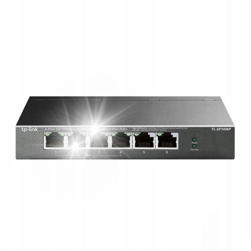 Switch TP-Link TL-SF1006P 6x10/100 4xPoE na Arena.pl