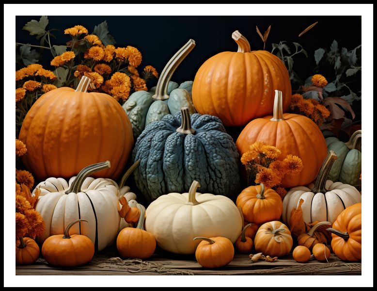 Plakat 100x75cm Jesienne Urodzaje zdjęcie 3
