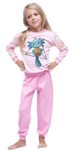 Piżama dziecięca Axolotl Pokemon zdjęcie 2