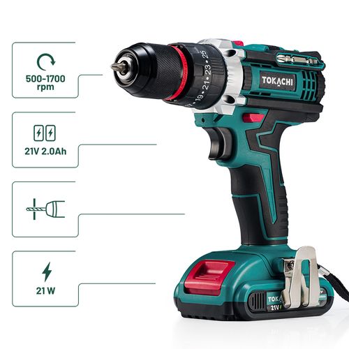 WIERTARKO WKRĘTARKA AKUMULATOROWA UDAROWA WIERTARKA 2xAKU METALOWA GŁOWICA na Arena.pl