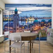 Fototapeta - St. Pauli Landing Stages 300x231