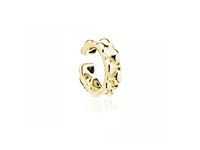 KLASYCZNA NAUSZNICA NA MAŁŻOWINĘ EAR CUFF ZE WZOREM POZŁACANE SREBRO 925