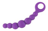 Silikonowe Kuleczki Analne Z Uchwytem - Alive Bubble Chain