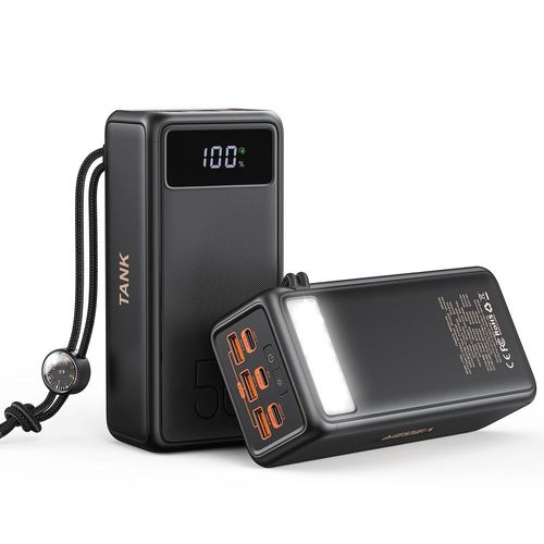 VEGER powerbank 56000 mAh PD QC3.0 5A 130W Tank Boost (W5001C) czarny na Arena.pl