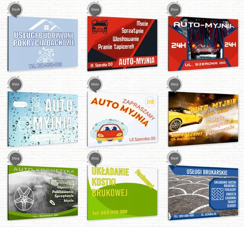 nadruk UV TABLICZKA reklamowa nierdzewna DREWNO OPAŁOWE dibond 40x30 na Arena.pl