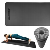 MATA DO ĆWICZEŃ 1CM TPE gruba piankowa karimata do jogi WYSOKA JAKOŚĆ