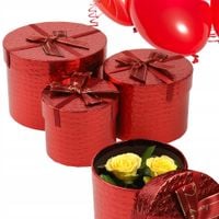 KPL 3 PUDEŁKA PREZENTOWE NA PREZENT URODZINOWY ŚWIĄTECZNY RÓŻNE ROZMIARY