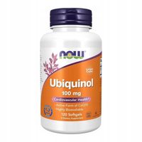 Ubichinol NOW FOODS 100mg 120 kaps Koenzym Q10 Serce Energia Skóra