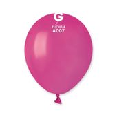 Balony pastelowe różowy ciemny fuksja #007, 12 cm 100 szt.