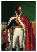 Plakat portret luchador Lucha libre 70x100 cm