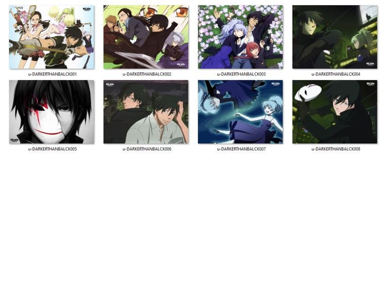 Poduszka Darker than Black DO WYBORU zdjęcie 2