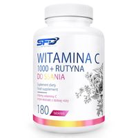Witamina C 1000 + Rutyna 180tab DO SSANIA - SFD ODPORNOŚĆ