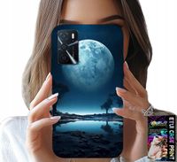 ETUI DO OPPO A16 / A16S / A54S - PEŁNIA KSIĘŻYCA KSIĘŻYC FUTERAŁ + FOLIA