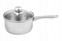 Rondel stalowy z pokrywką 2.0L 18cm KINGHOFF KH-4324