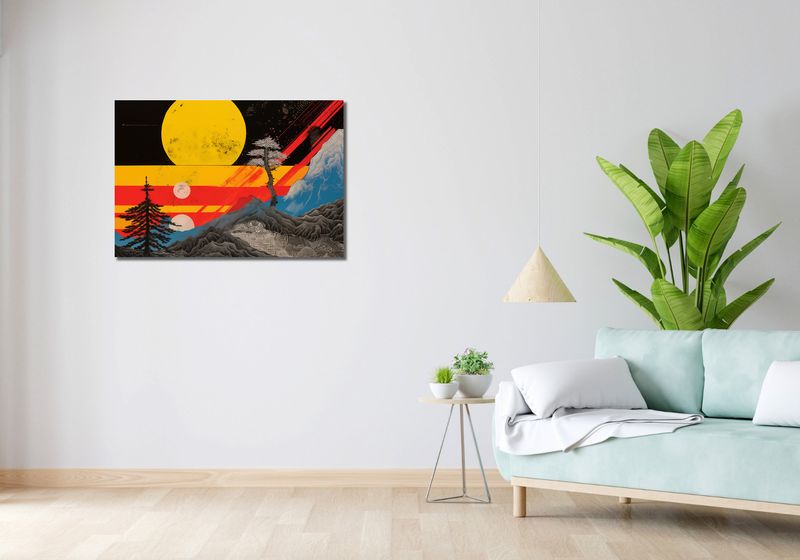 Obraz 90x60cm Górska Przemiana zdjęcie 2
