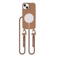 tech-protect magnecklace magsafe iphone 15 chocolate brown