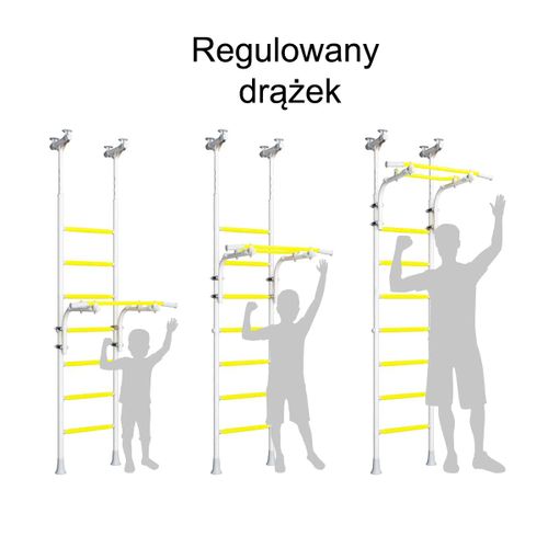 drabinka gimnastyczna Kometa 5 czarny elite na Arena.pl
