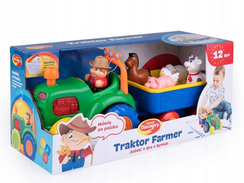 Traktor farmer Jeździ, gra, rymuje Dumel Discovery na Arena.pl