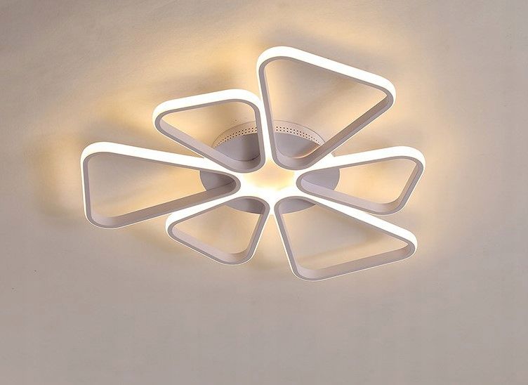 Lampa NICEA VI Wifi sufit PLAFON żyrandol 68cm LED Tuya Wobako zdjęcie 7