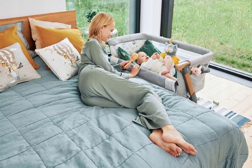 Skiddou Łóżeczko Dostawne Natt Nomadic Wood na Arena.pl