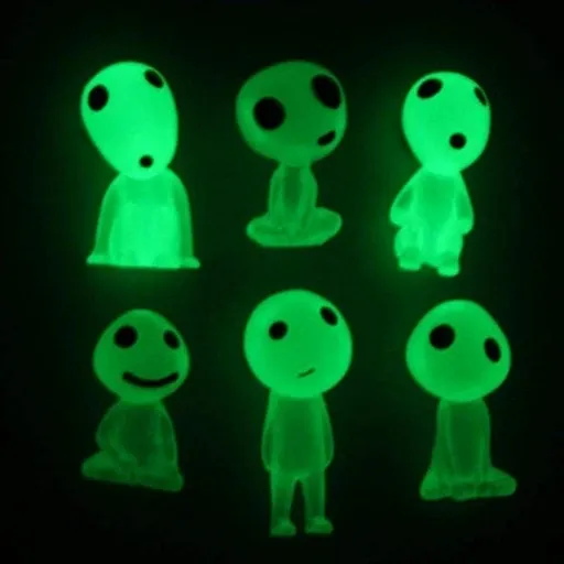 Świecące Figurki drzewnych elfów 10 szt dekoracja zdjęcie 6