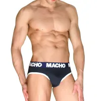 macho mch008 granatowe majtki męskie klasyczne push-up s