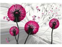 120CM 80CM OBRAZ ŚCIENNY DMUCHAWCE AMARANCIE