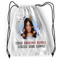 Plecak Dla Joanny Asi Szkolny Worek Torba Z Nadrukiem Ze Zdjęciem