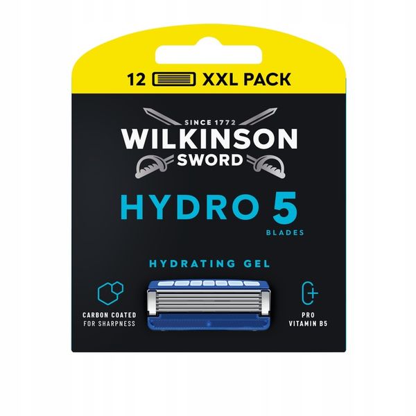 Wilkinson Hydro 5 Regular do golenia 12 wkładów zdjęcie 1