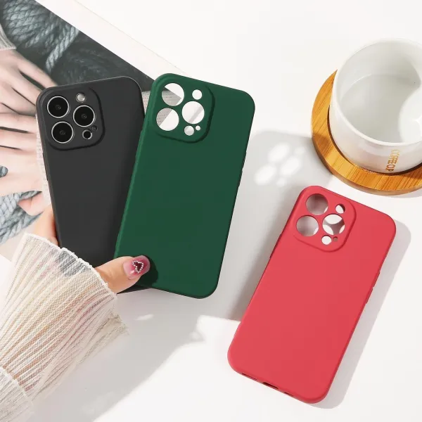 etui silicone case do samsung galaxy a15 - czarne zdjęcie 12