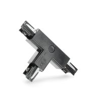 Łącznik 'T' do łączenia szyn ZEWNĘTRZNY CZARNY do LED NEXTRACK