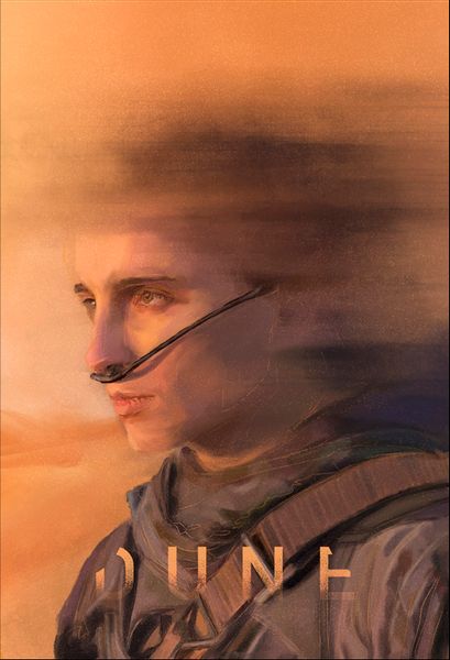 Diuna 2021 Dune - plakat premium 70x100 cm zdjęcie 1