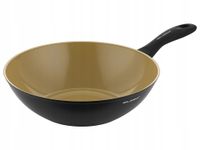 FLORINA Patelnia WOK aluminiowa AmVegan 28 cm by Mateusz Gessler