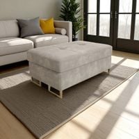 Pufa Vemo Box z pojemnikiem - stylowy dodatek do każdego wnętrza