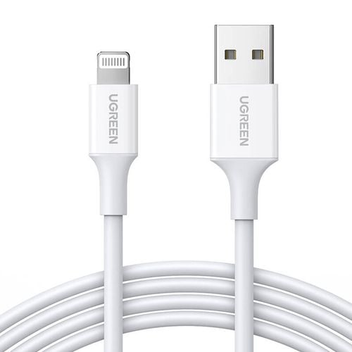 niklowany kabel lightning ugreen mfi 1m us155(biały) na Arena.pl