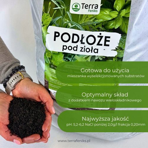 Terra Feniks 40l - PODŁOŻE POD ZIOŁA na Arena.pl