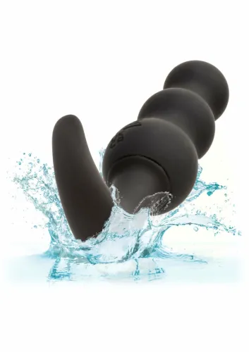 calexotics boundless vibrating beaded plug silikonowy, wibrujący, ipx7 na Arena.pl