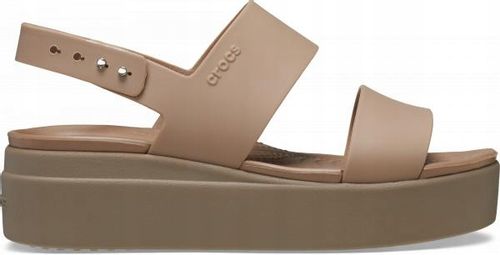 Damskie Sandały Crocs Brooklyn Low Wedge 206453 Na Koturnie 39-40 na Arena.pl