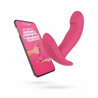easyconnect ivy - intymny masażer sterowany aplikacją, fioletowy
