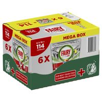 Tabletki do zmywarki Fairy All In One Platinum Plus cytrynowe, 114 sztuk