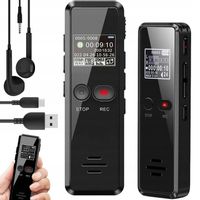 Cyfrowy dyktafon Tschisen 64GB VOX PODSŁUCH PRO