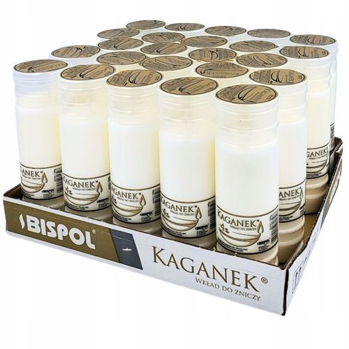 Wkłady do zniczy Bispol Kaganek K4 4dni 24 szt na Arena.pl