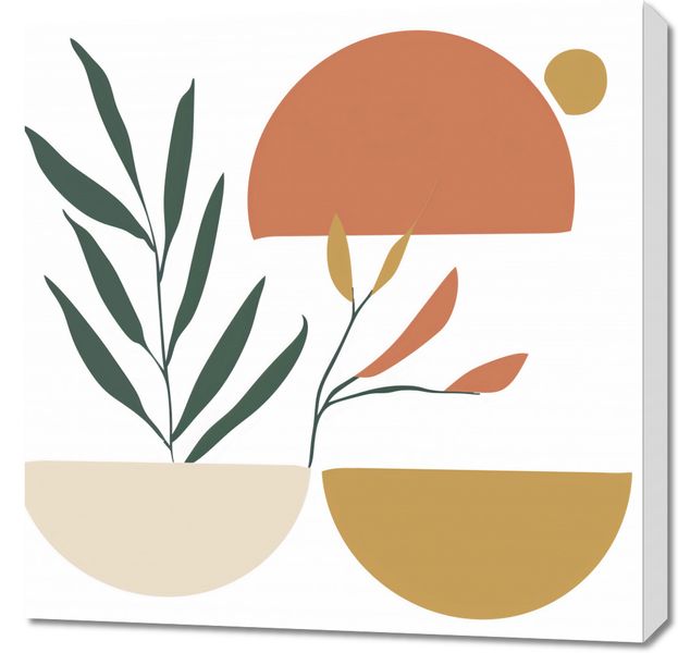 Obraz 70x70cm Przekwit Tonacji zdjęcie 1