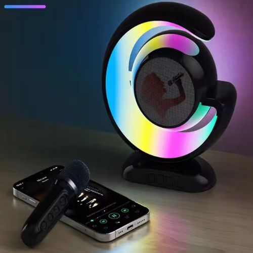 Bezprzewodowy Zestaw do Karaoke Głośnik Bluetooth + 2 Mikrofony dla Dzieci na Arena.pl