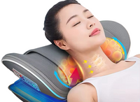 Poduszka masująca ciało Masażer karku pleców Shiatsu z poduszką powietrzną