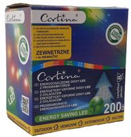 LAMPKI DRUCIKI 200LED MULTI Z PROGRAMATOREM OKAZJA