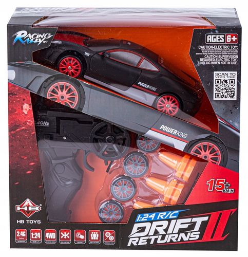 FERRARI Samochód zdalnie STEROWANY RC 4x4 Auto na PILOTA do DRIFTU ZESTAW na Arena.pl